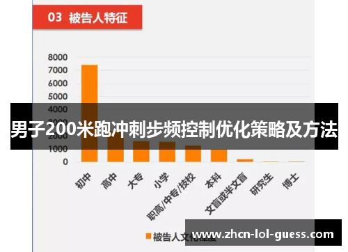 男子200米跑冲刺步频控制优化策略及方法